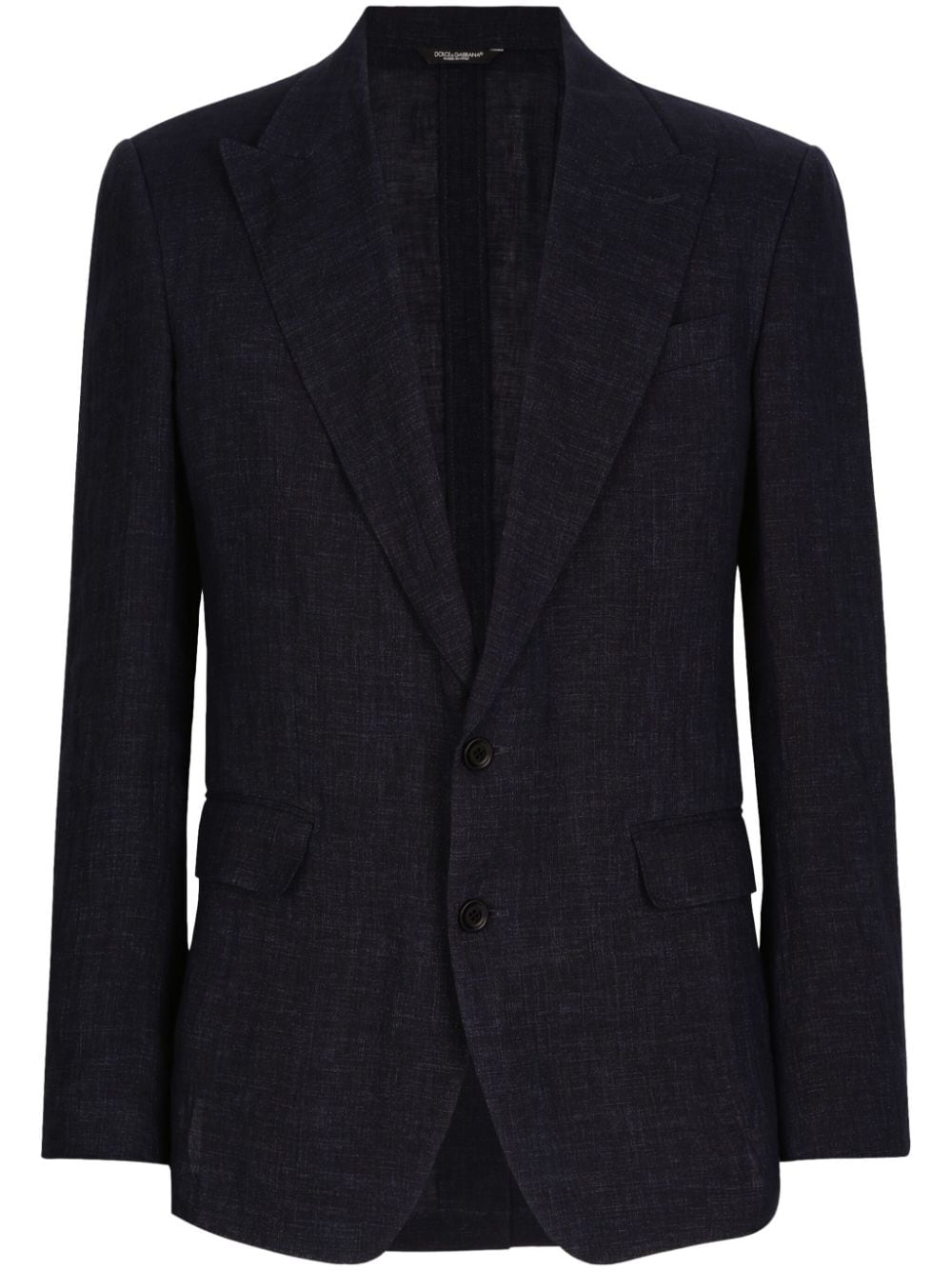 Dolce &amp; Gabbana Sicilia Linen Sngle Breasted Jacket