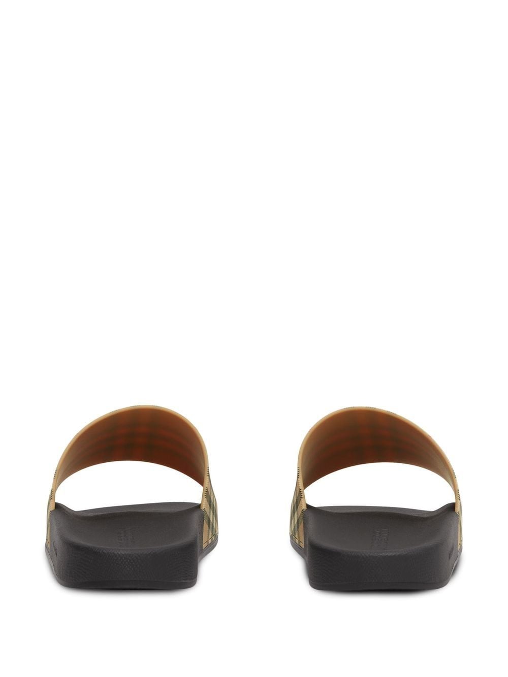 Burberry Check Pool Slides