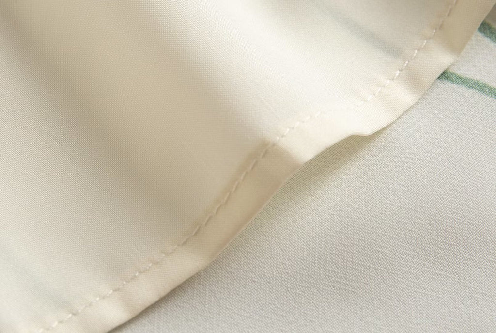 Sommer Französisch Elegant Pastoral Bedrucktes Hochgeschlitztes Trägerkleid Damen Bandeau Midikleid