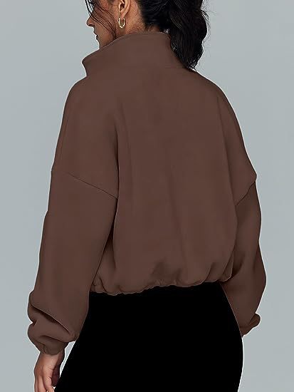 Damenbekleidung Polar Fleece Sportjacke Samt Stehkragen Reißverschlussjacke