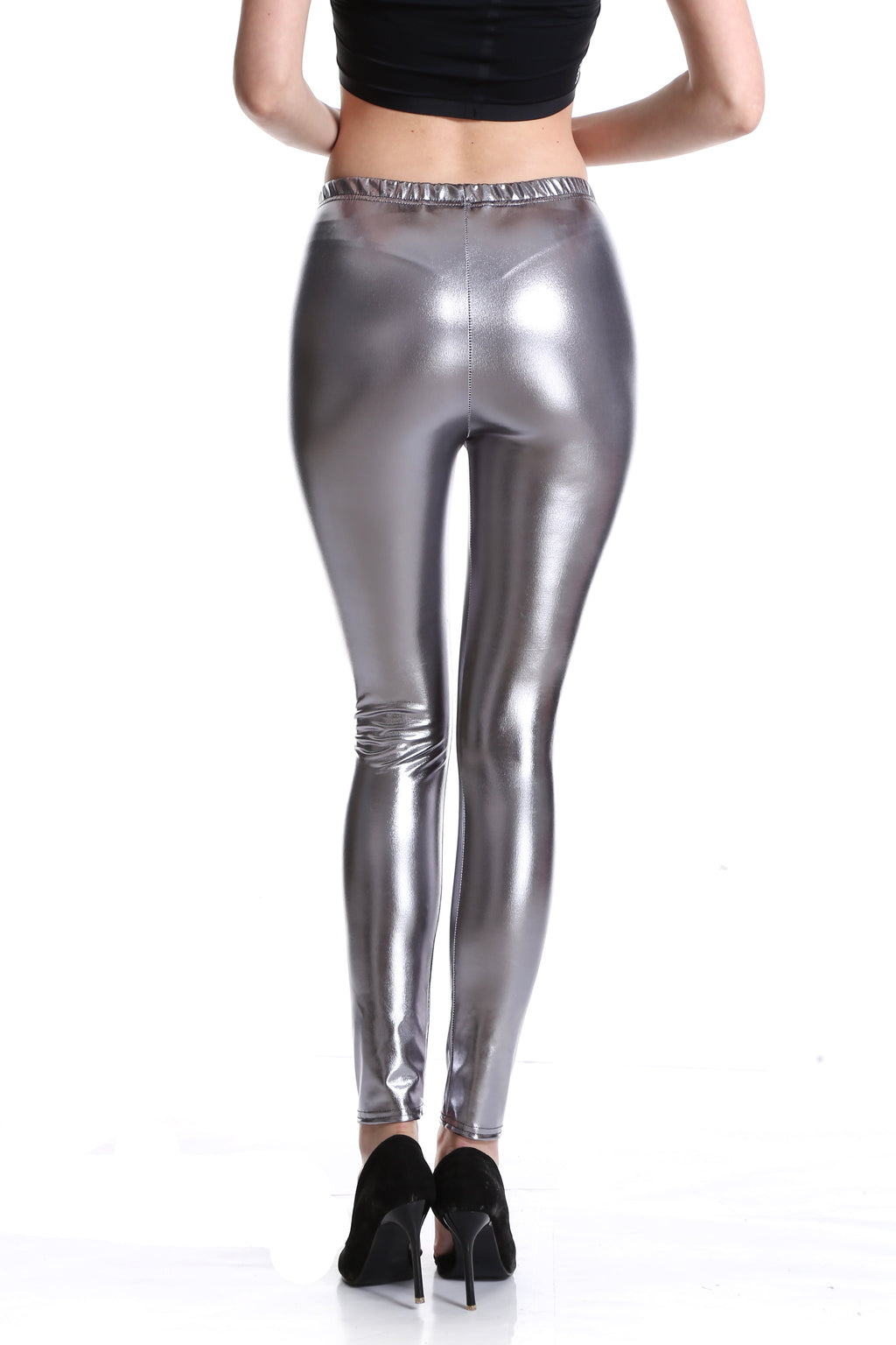 Sexy Nachtclub-Bühnenkleidung Performance Wear Helle Lederleggings Leggings Quellhersteller