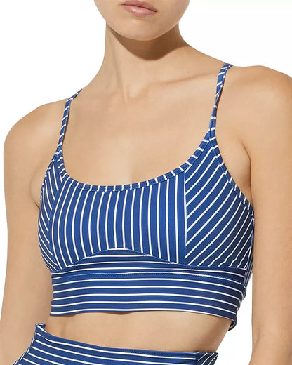 Solid &amp; Striped Soleil Strappy Cutout Sports Bra