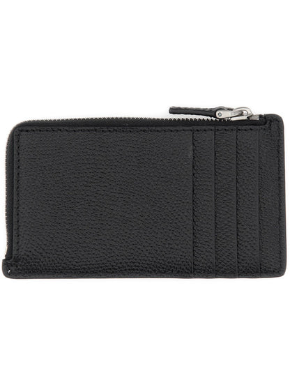 VALENTINO GARAVANI Mini Signature Leather Coin Purse