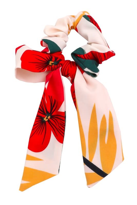 Fabric Bow Hair Scrunchies