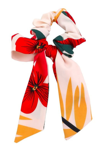 Fabric Bow Hair Scrunchies