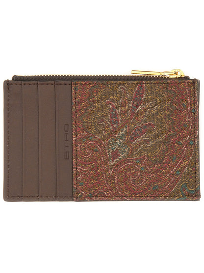 ETRO Mini Cotton-Polyester Wallet