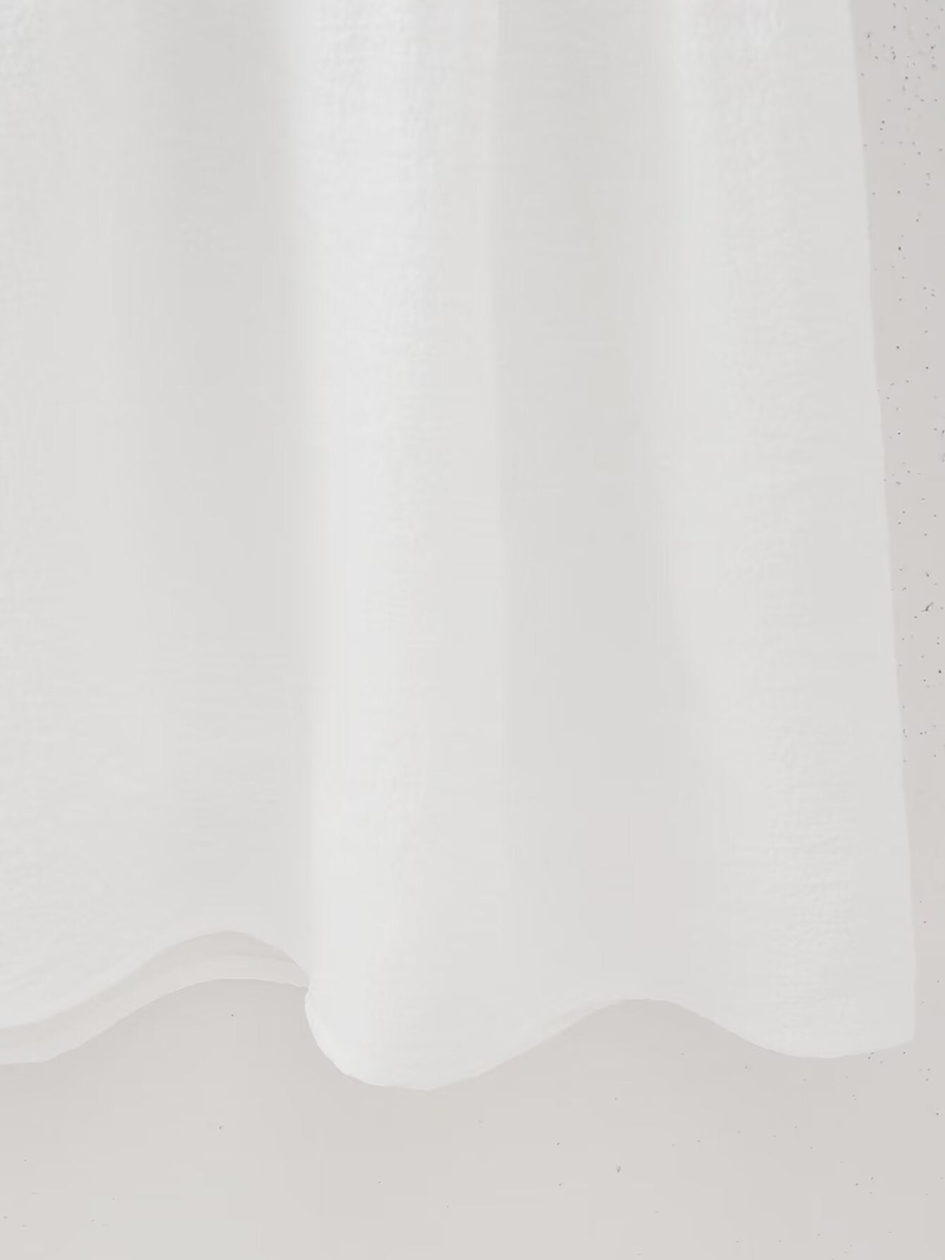 Sommer Aushöhlen Ausgeschnitten Bestickt Mittellanges Rüschenkleid Weiß Rüschen Damen