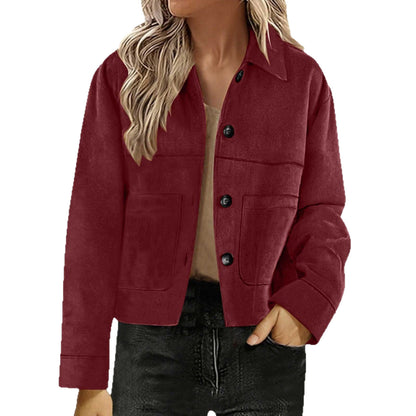 Short suede jacketg