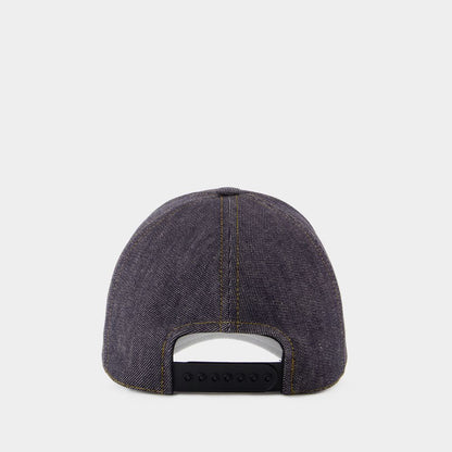 COURREGÈS Signature Denim Cap for Men - Spring/Summer 2025
