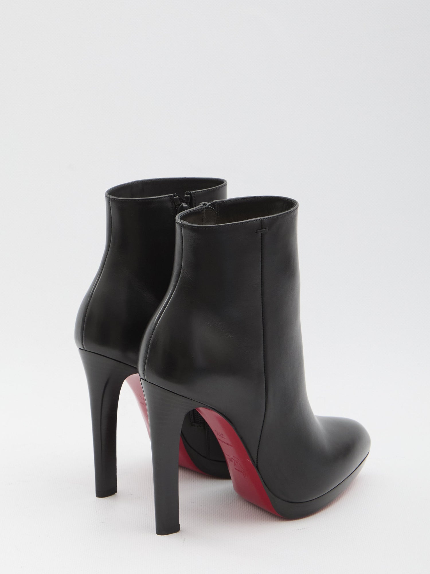 CHRISTIAN LOUBOUTIN Fannylove Mini Ankle Boots - 12 cm Heel Height