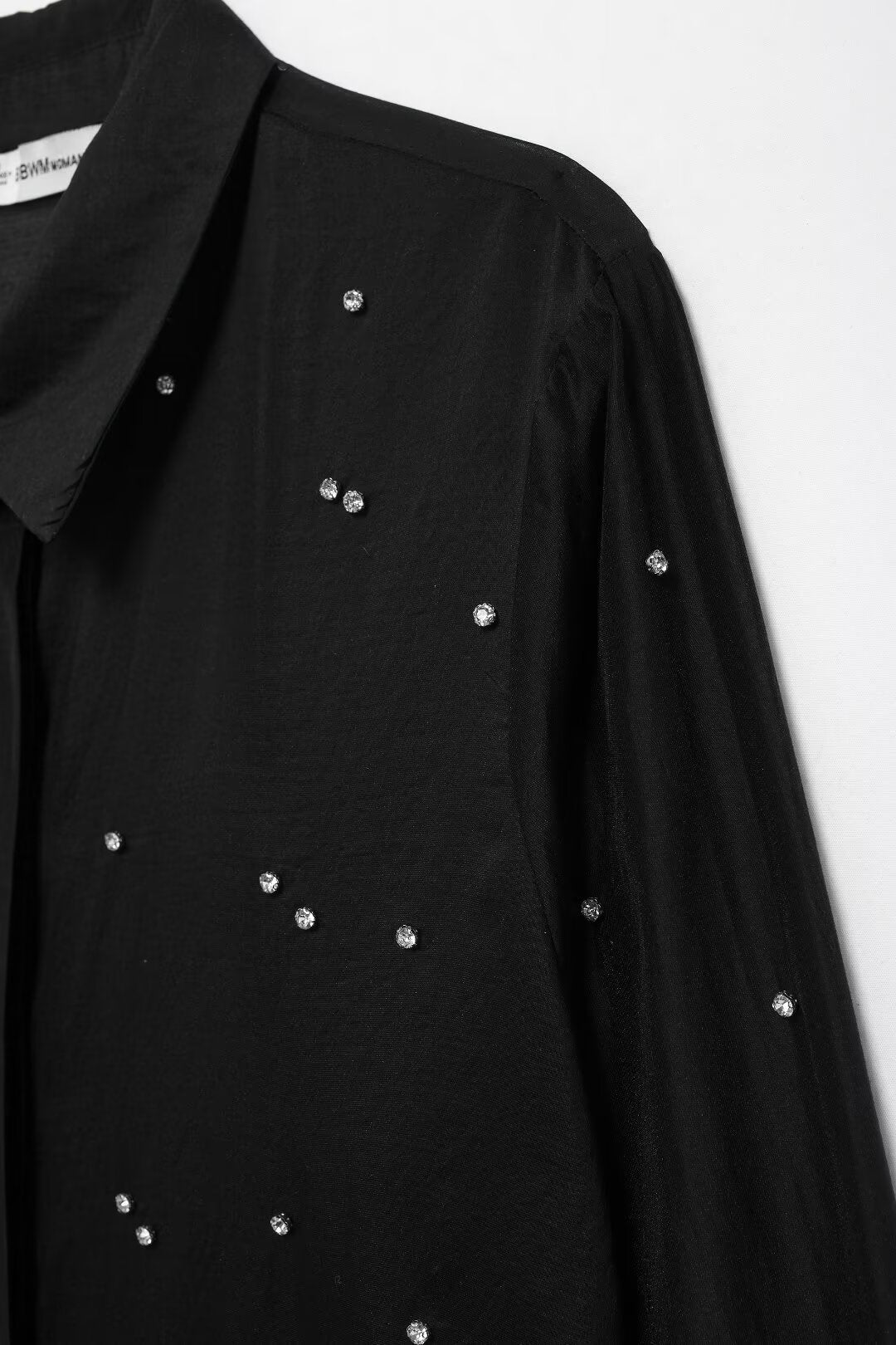 Fall Women Clothing Simple Jewelry Embroidery Shirt