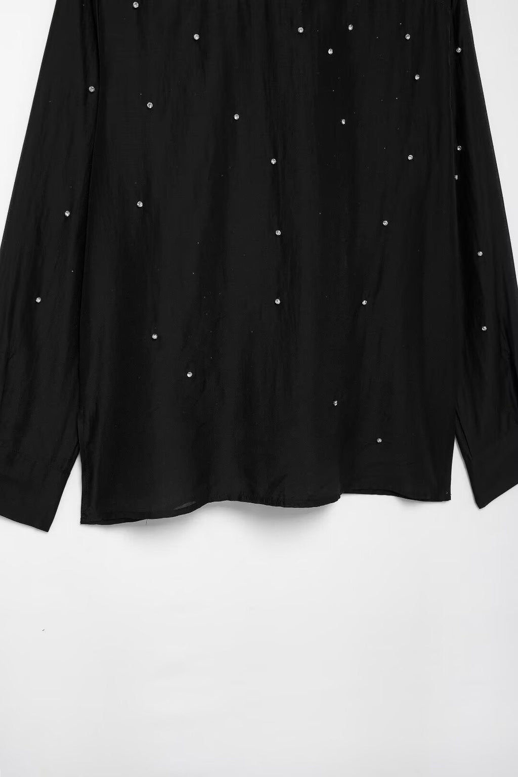 Fall Women Clothing Simple Jewelry Embroidery Shirt