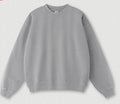 Autumn Worn Looking Washed-out Basic Brand Vibe round Neck Sweatshirt Men's Long-Sleeved Shirt