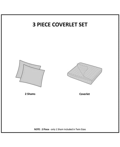Madison Park Tuscany 3-Pc. Quilt Set, King/California King