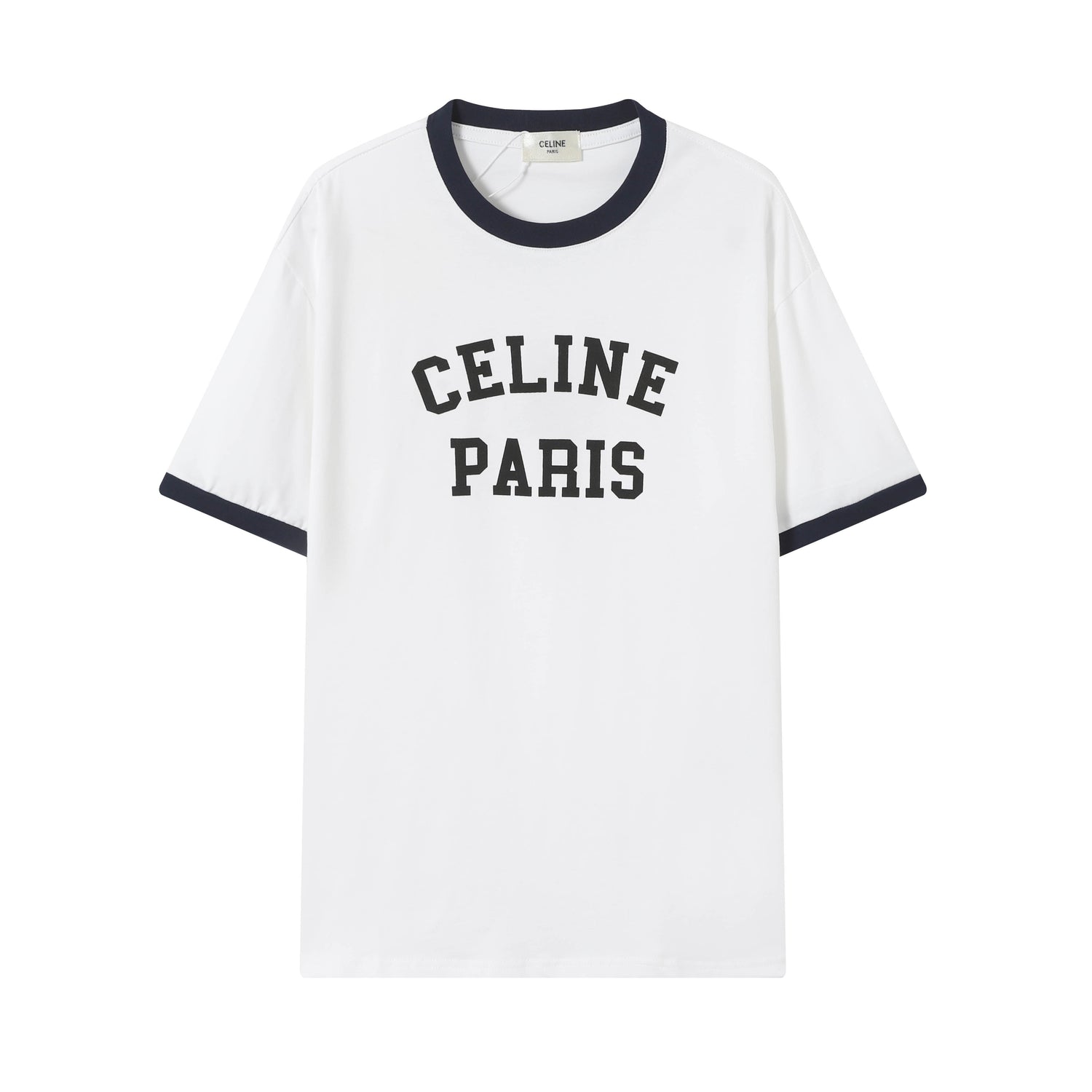 CELINE PARIS loose t-shirt in cotton jersey