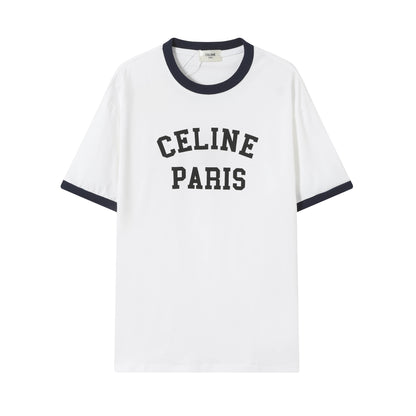 CELINE PARIS loose t-shirt in cotton jersey