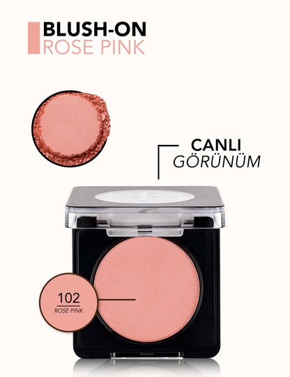 Flormar Blush-On High-Pigment Matte Powder Blush 6g