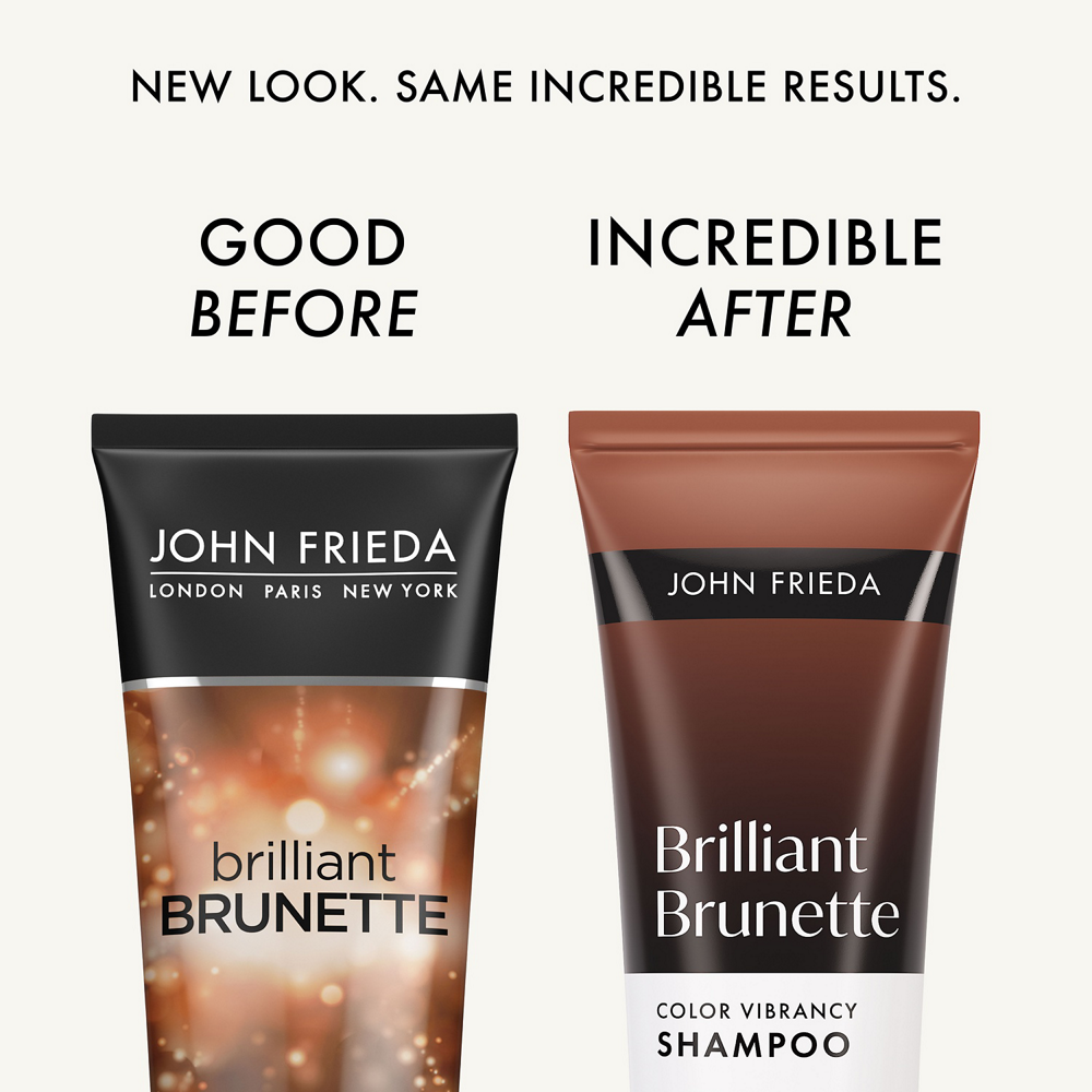 John Frieda Brilliant Brunette Color Revitalizing Shampoo 250ml