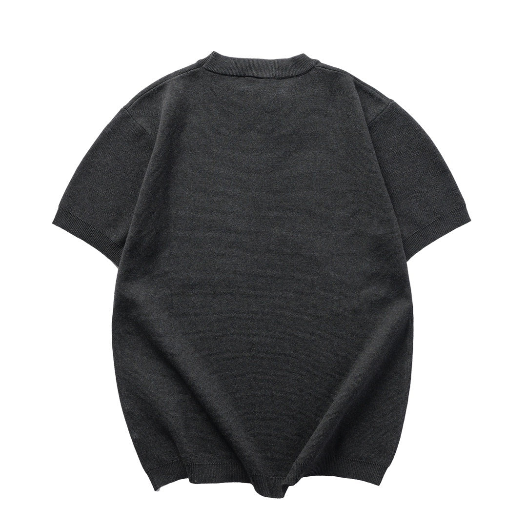 Gucci Black Cotton Crew Neck T-Shirt - Luxury Casual Staple