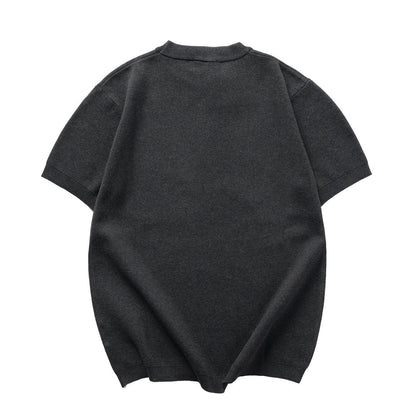 Gucci Black Cotton Crew Neck T-Shirt - Luxury Casual Staple