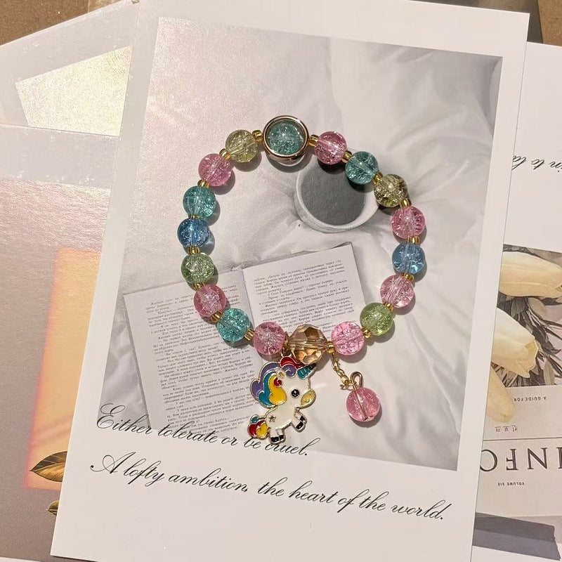 Childrens Crystal Animal Bracelet
