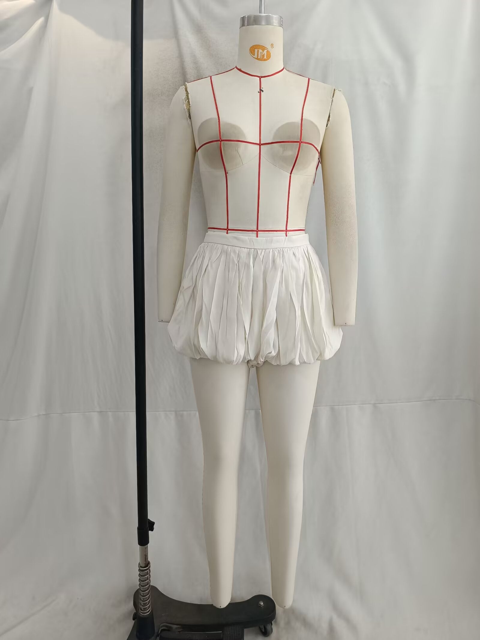 Damen Kleidung Ballonförmiger Blütenkelch Rockhose