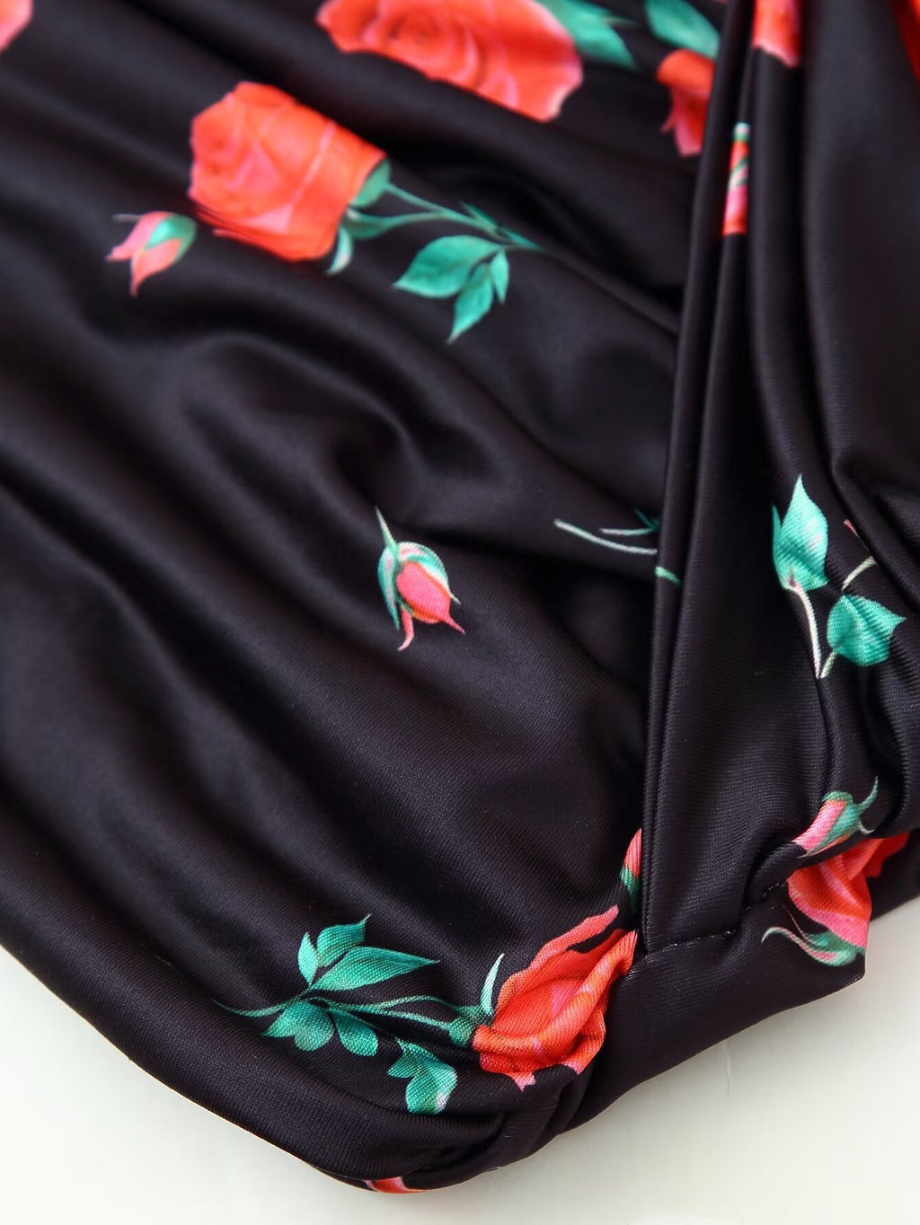 Frühling Sommer Sexy Eng Anliegendes Rüschen-Hüftkleid