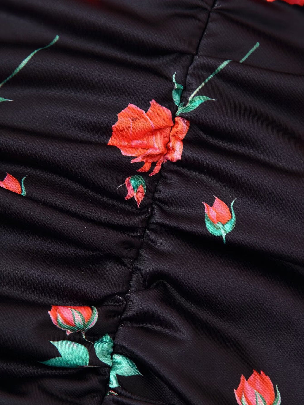 Frühling Sommer Sexy Eng Anliegendes Rüschen-Hüftkleid