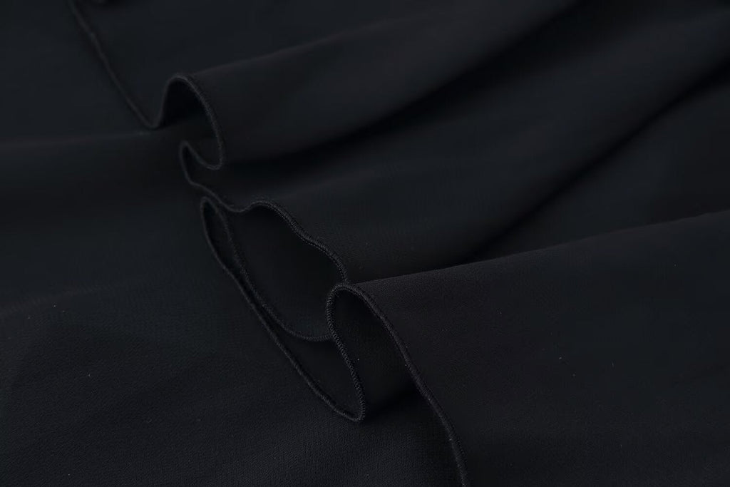 Sommer Damen Kleidung Laminiert Dekoration Hängender Kragen Maxi-Kleid Damen