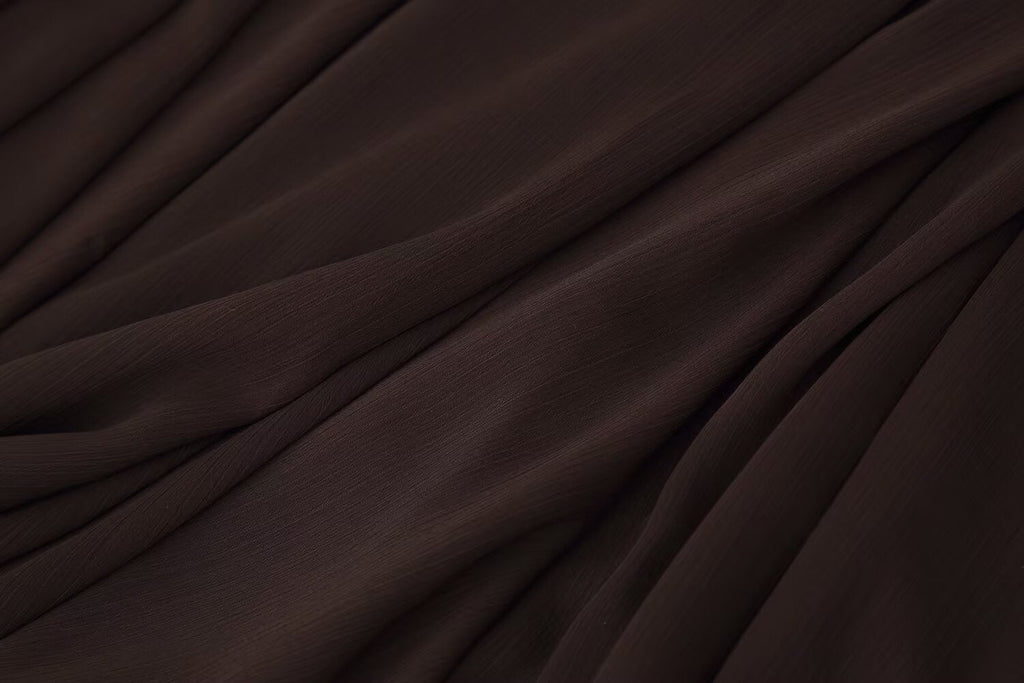 Summer Women Clothing Translucent Pleated Design Skirt