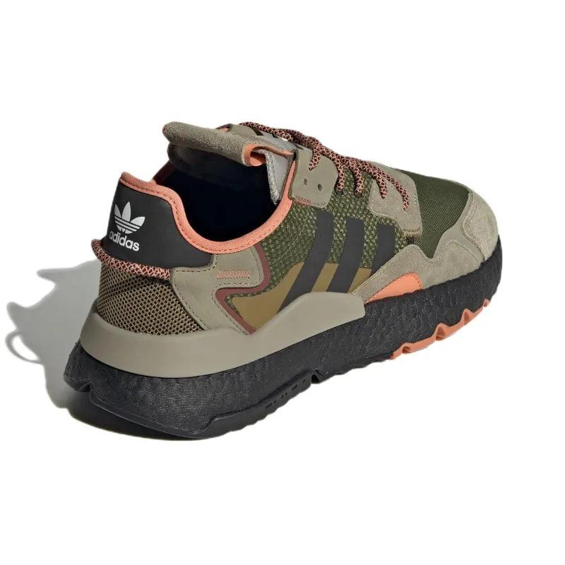 Adidas Nite Jogger Brown Dark Green - Men&