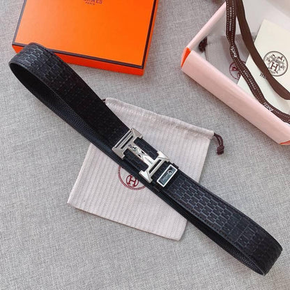 Hermes Men Buckle Belt &
