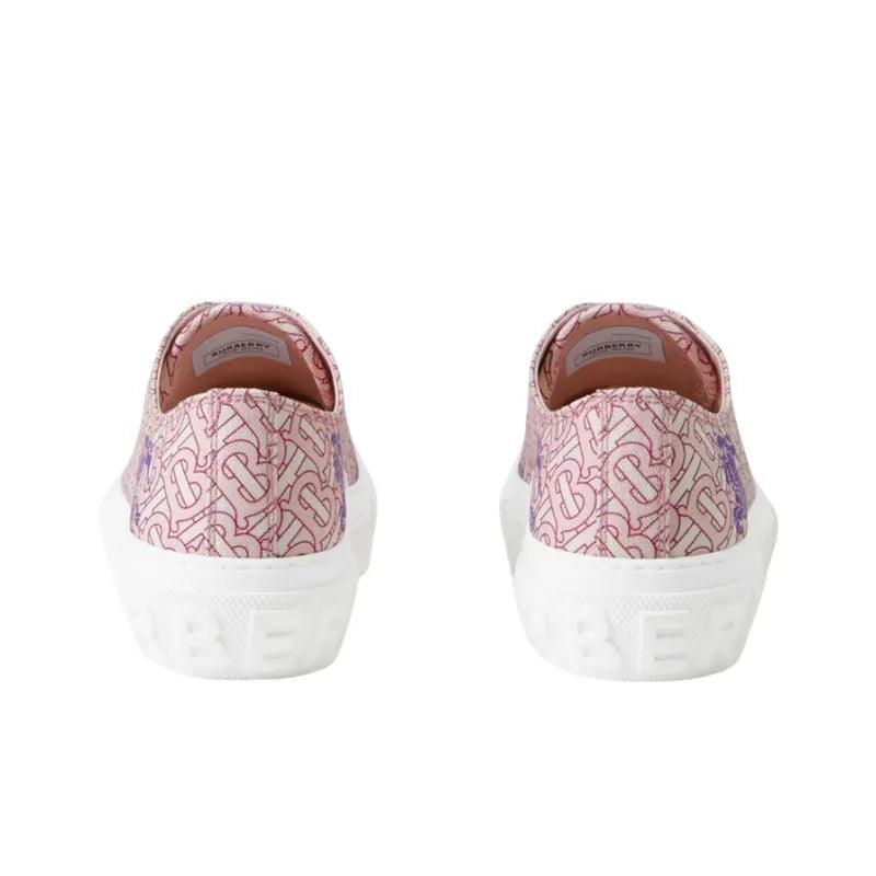 Burberry EKD Monogram Pattern Flatform Pink