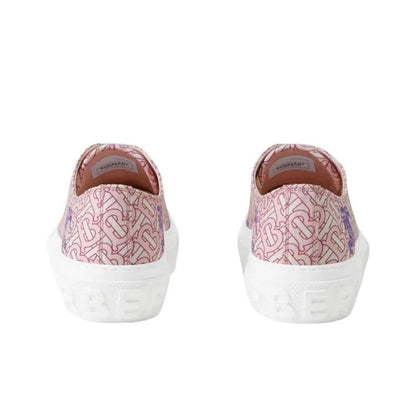 Burberry EKD Monogram Pattern Flatform Pink