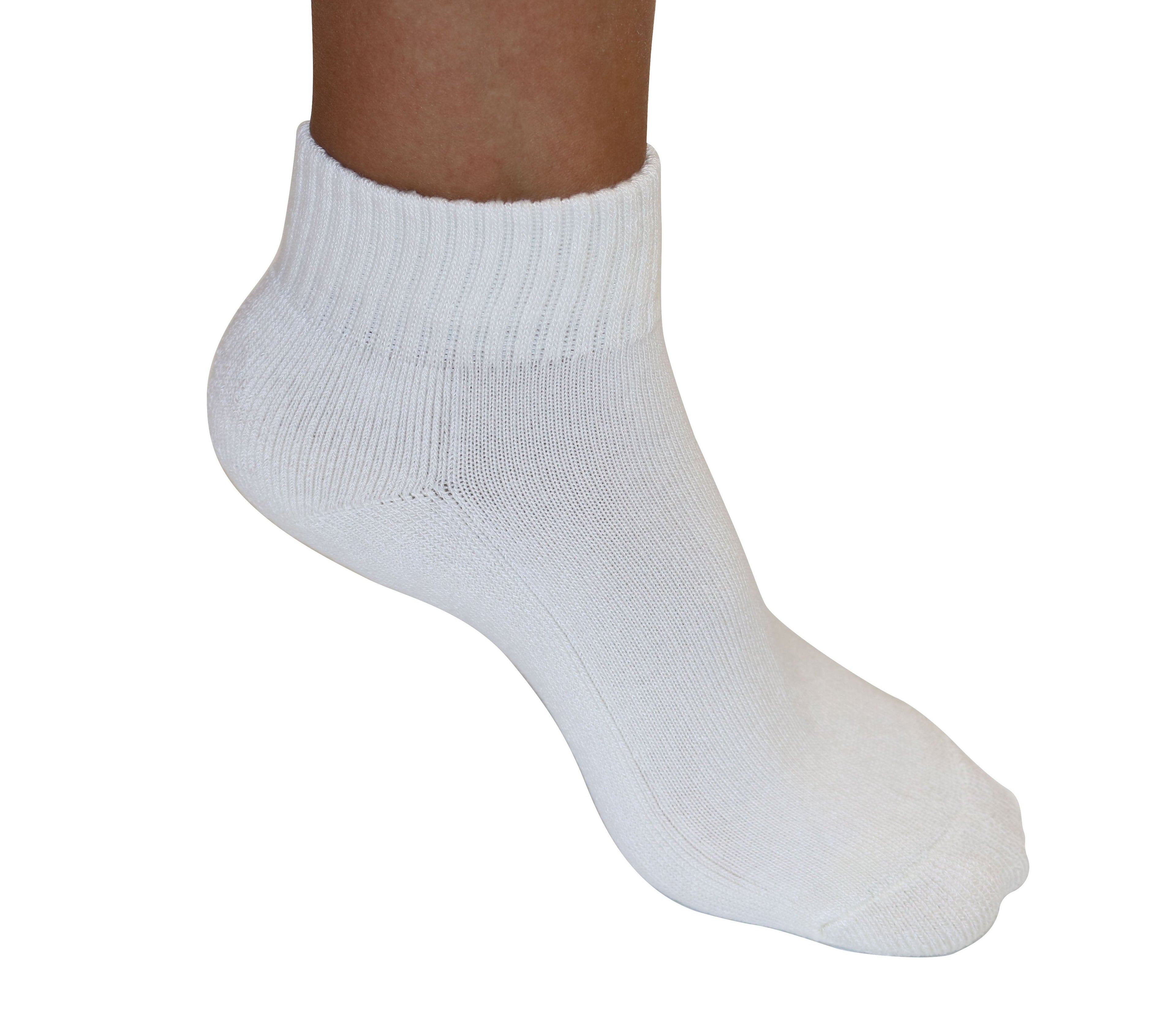 Unisex 1/4 Crew Bamboo Viscose Socks – Ankle Sport Socks