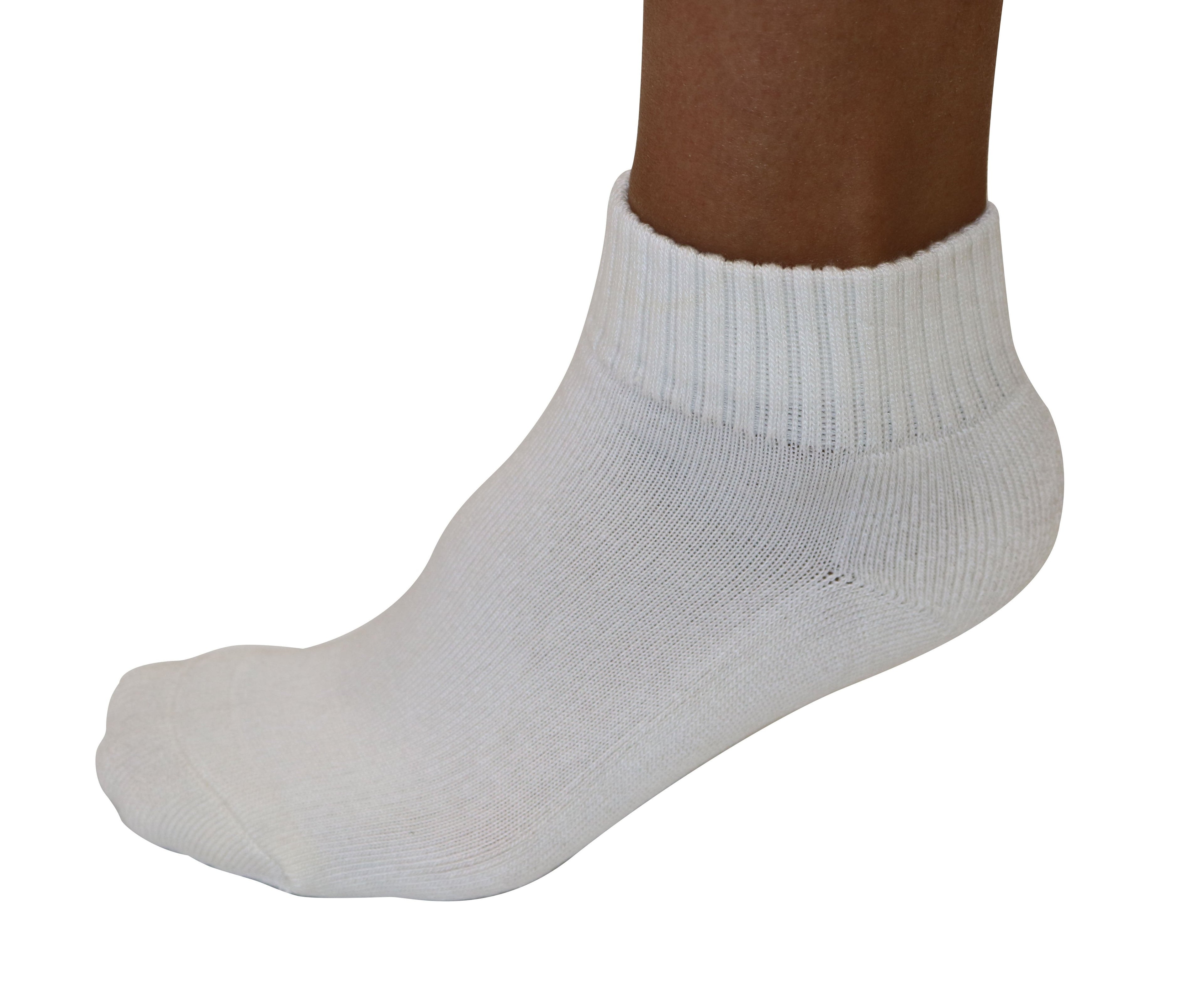 Unisex 1/4 Crew Bamboo Viscose Socks – Ankle Sport Socks