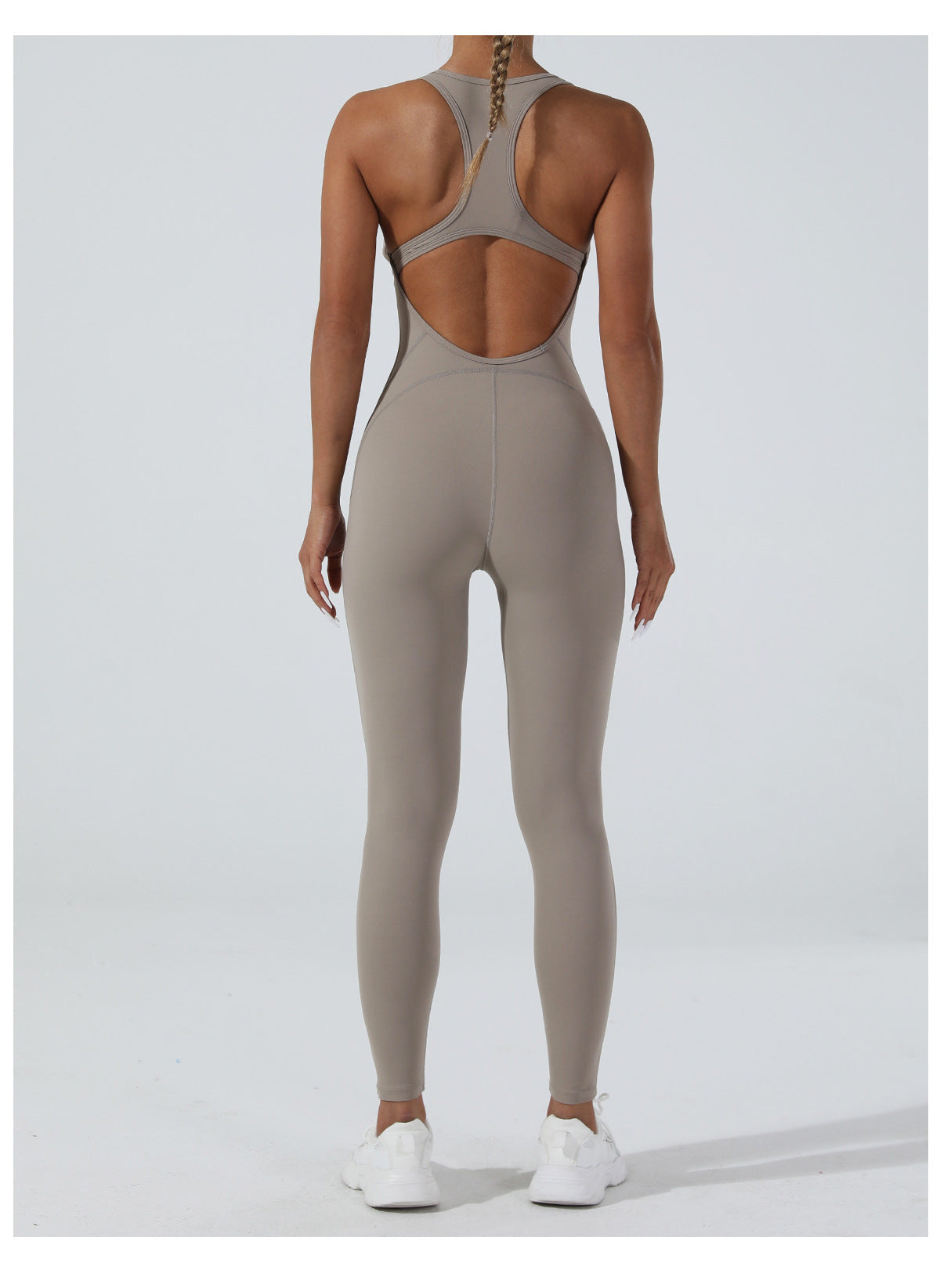 Sexy Yoga Jumpsuit Outdoor Schöner Rücken Jumpsuit Hose Hochelastischer Einteiler Yoga Jumpsuit