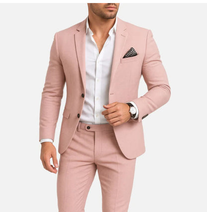Digital Print Slim Fit Suit Set