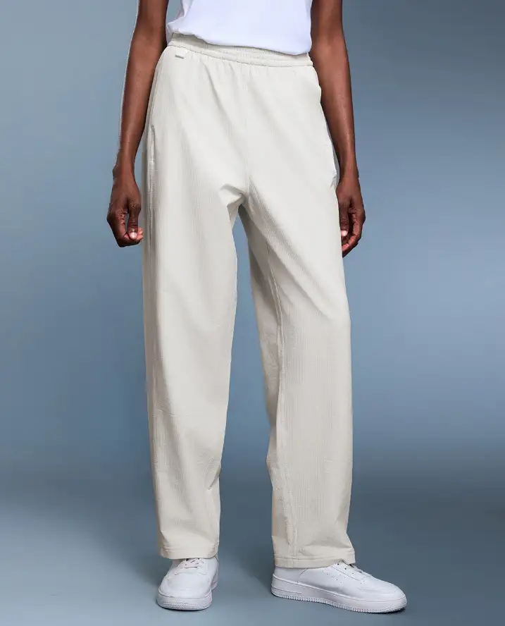 Autumn Windproof Warm Casual Pants High Waist Drooping Baggy Straight Trousers All Match Office Sports Trousers Women by Wanita Store