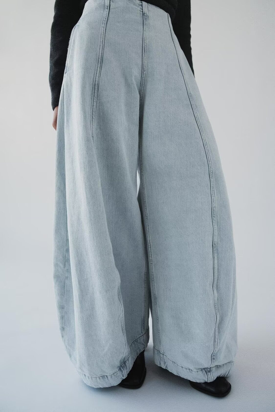 Damenbekleidung Herbstserie High Waist Balloon Jeans