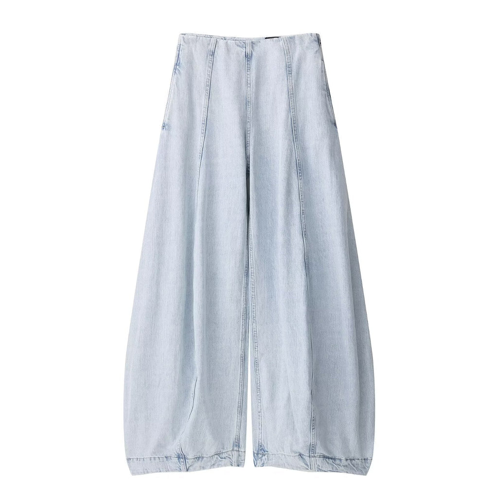 Damenbekleidung Herbstserie High Waist Balloon Jeans