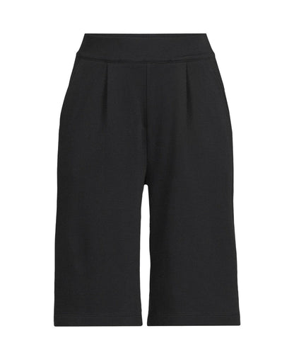 Lands End High Rise Pleated 12-in. Bermuda Shorts, Medium