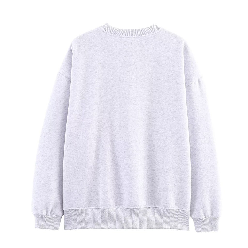 Damenbekleidung Herbst Locker Lässiger Lebhafter Cartoon-Print Pullover