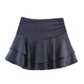 Damenbekleidung Western Laminated Decoration Culottes