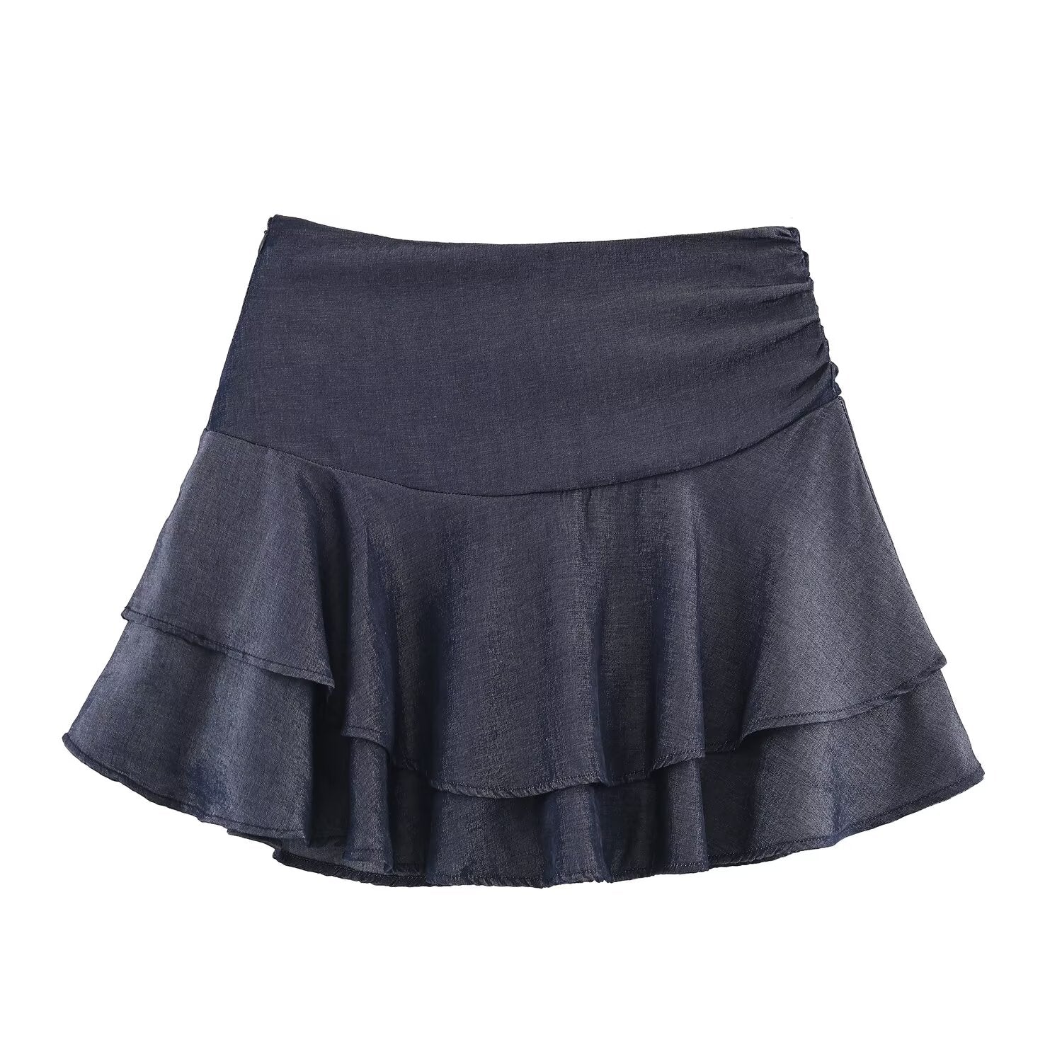 Damenbekleidung Western Laminated Decoration Culottes