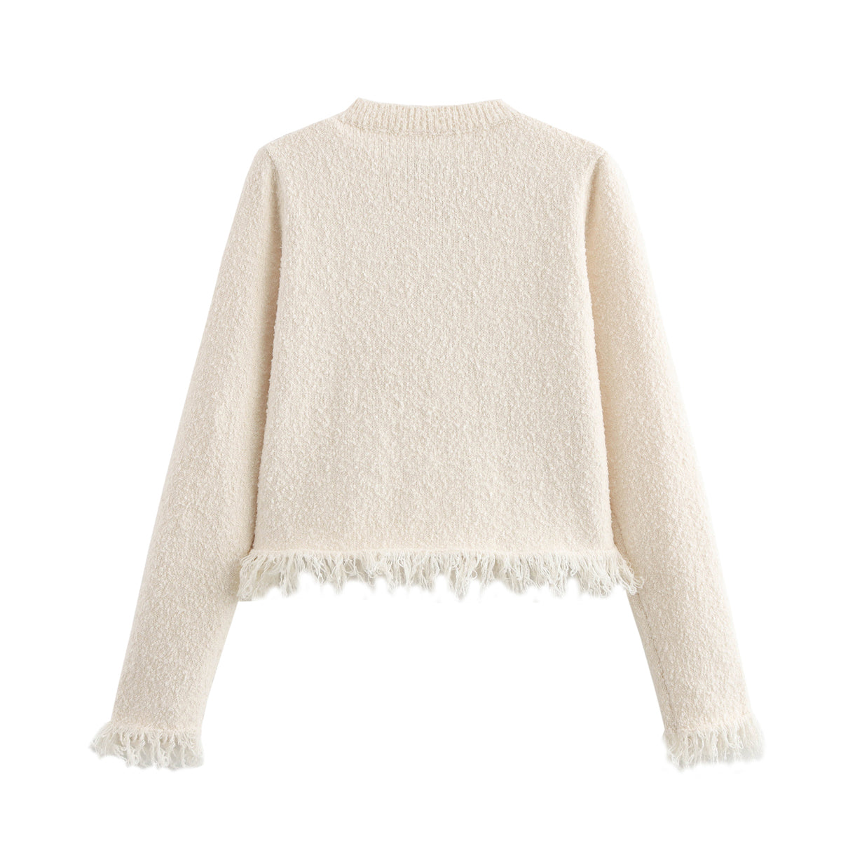 Autumn Bow Knitted Cardigan Coat