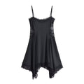 Women Clothing Summer Sexy Lace Strap Short Dress