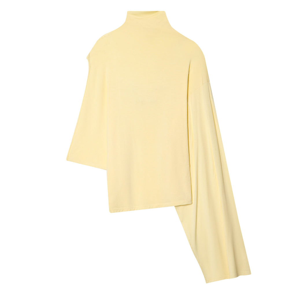 Spring Fashionable All Match Loose Vertical Asymmetric Top