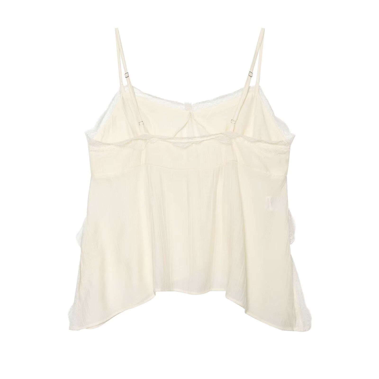Women Clothing Wrinkle Effect Underwear Top