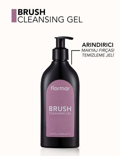 Flormar Purifying &amp; Softening Makeup Brush Cleansing Gel 150ml